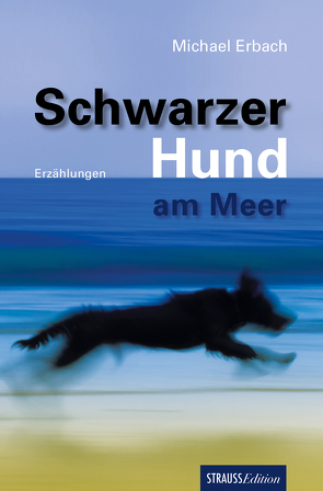 Schwarzer Hund am Meer von Erbach,  Michael