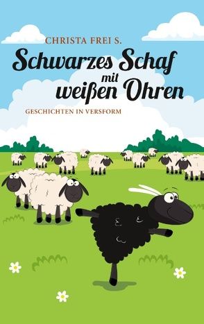 Schwarzes Schaf mit weißen Ohren von Frei S.,  Christa