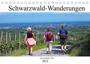 Schwarzwald-Wanderungen (Tischkalender 2022 DIN A5 quer) von Eppele,  Klaus