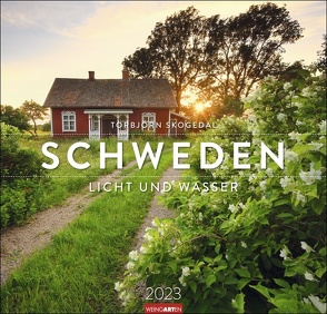 Schweden Kalender 2023. Reise-Kalender mit 12 atemberaubenden Fotografien schwedischer Landschaften. Romantischer Wandkalender 2023 zum Aufhängen. 48×46 cm. von Skogedal,  Torbjörn, Weingarten