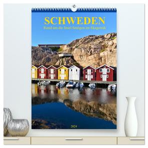 SCHWEDEN Rund um die Insel Smögen im Skagerrak (hochwertiger Premium Wandkalender 2024 DIN A2 hoch), Kunstdruck in Hochglanz von Falke,  Manuela