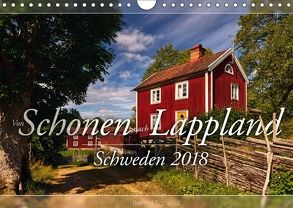 Schweden – Von Schonen nach Lappland (Wandkalender 2018 DIN A4 quer) von Schiedl,  Bernd