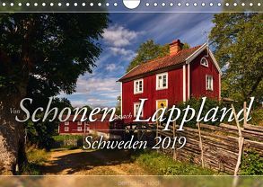 Schweden – Von Schonen nach Lappland (Wandkalender 2019 DIN A4 quer) von Schiedl,  Bernd