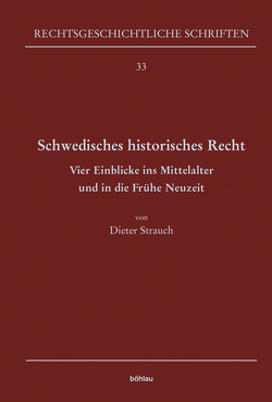 Schwedisches historisches Recht von Strauch,  Dieter