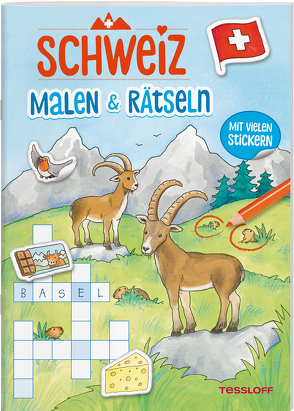 SCHWEIZ. Malen & Rätseln von Beurenmeister,  Corina