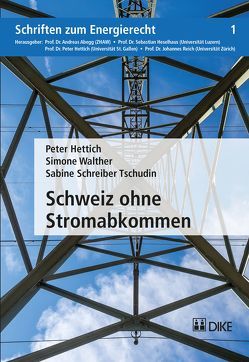 Schweiz ohne Stromabkommen von Hettich,  Peter, Schreiber Tschudin,  Sabine, Walther,  Simone