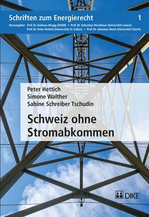 Schweiz ohne Stromabkommen von Hettich,  Peter, Schreiber Tschudin,  Sabine, Walther,  Simone