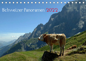 Schweizer Panoramen (Tischkalender 2022 DIN A5 quer) von NK