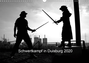 Schwertkampf in Duisburg 2020 (Wandkalender 2020 DIN A3 quer) von Thieme / Ingo Litschka,  Bettina