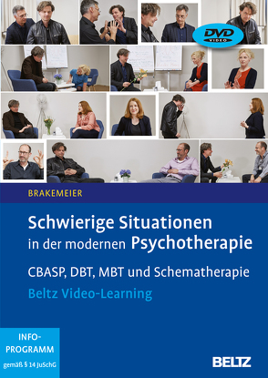 Schwierige Situationen in der modernen Psychotherapie von Banzhaf,  Christian, Brakemeier,  Eva-Lotta, Roediger,  Eckhard, Stiglmayr,  Christian, Taubner,  Svenja