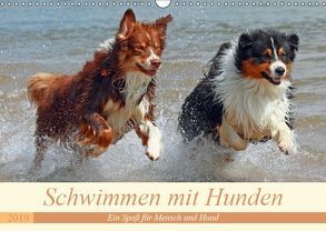 Schwimmen mit Hunden – Ein Spaß für Mensch und Hund (Wandkalender 2019 DIN A3 quer) von Chawera