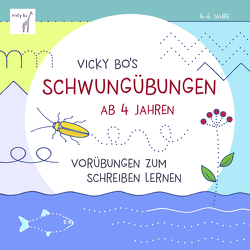 Schwungübungen ab 4 Jahren. Vorübungen zum schreiben lernen