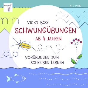 Schwungübungen ab 4 Jahren. Vorübungen zum schreiben lernen