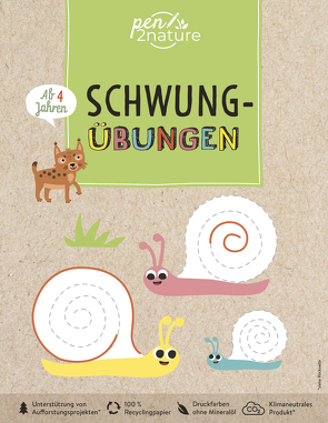 Schwungübungen für Kinder ab 4 Jahren. Übungen für Vorschulkinder