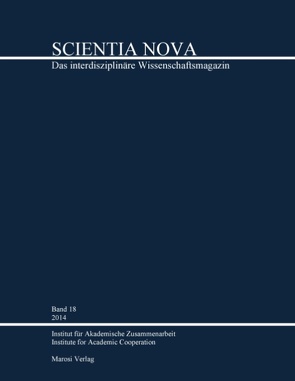 SCIENTIA NOVA Band 18 von Groth,  Klaus U., Schreiber,  Rainer