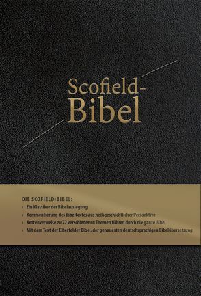 Scofield Bibel mit Elberfelder 2006 – Leder