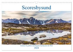 Scoresbysund – Sommer im größten und längsten Fjordsystem der Welt (Wandkalender 2024 DIN A3 quer), CALVENDO Monatskalender von Hagen,  Mario