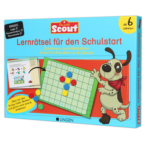 Scout: Lernrätsel für den Schulstart – Zuordnen und Verstehen: Erste Buchstaben und Zahlen von Dr. Ebbert,  Birgit