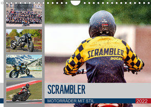 Scrambler Motorräder mit Stil (Wandkalender 2022 DIN A4 quer) von Franko,  Peter