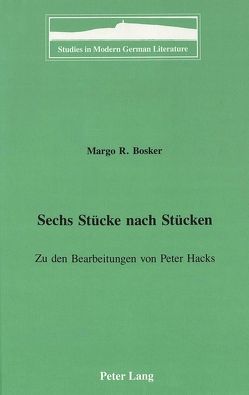 Sechs Stücke nach Stücken von Light Bosker,  Margo