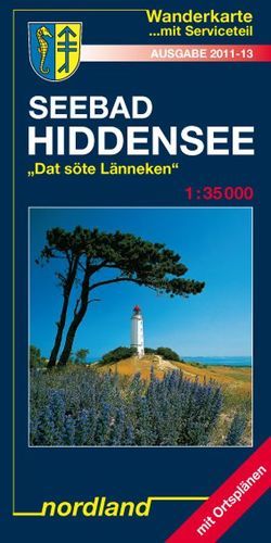 Seebad Hiddensee „Dat söte Länneken“, mit Ortsplänen von Kast,  Peter