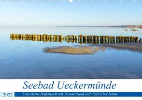 Seebad Ueckermünde (Premium, hochwertiger DIN A2 Wandkalender 2022, Kunstdruck in Hochglanz) von Rogalski,  Solveig