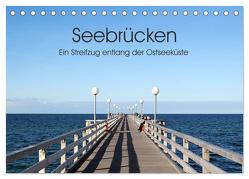 Seebrücken – Ein Streifzug entlang der Ostseeküste (Tischkalender 2024 DIN A5 quer), CALVENDO Monatskalender von Buchmann,  Oliver