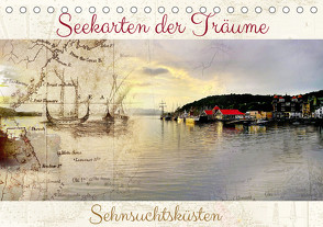 Seekarten der Träume (Tischkalender 2023 DIN A5 quer) von Ola Feix,  Eva