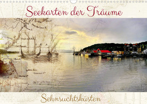 Seekarten der Träume (Wandkalender 2023 DIN A3 quer) von Ola Feix,  Eva