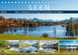 SEEN, stille, meditative und ruhige Schönheiten by VogtArt (Tischkalender 2023 DIN A5 quer) von VogtArt