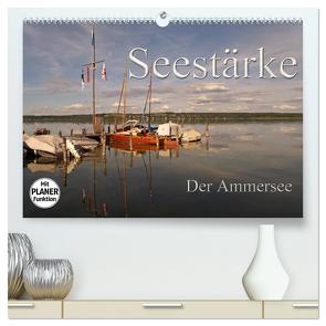 Seestärke – Der Ammersee (hochwertiger Premium Wandkalender 2024 DIN A2 quer), Kunstdruck in Hochglanz von Flori0,  Flori0