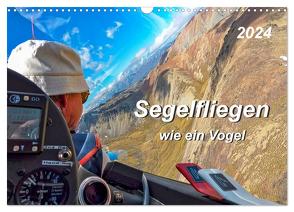 Segelfliegen – wie ein Vogel (Wandkalender 2024 DIN A3 quer), CALVENDO Monatskalender von Roder,  Peter