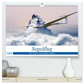 Segelflug – Den Traum vom Fliegen erfüllen (hochwertiger Premium Wandkalender 2024 DIN A2 quer), Kunstdruck in Hochglanz von Robert,  Boris