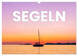 Segeln – Kurs aufs offene Meer. (Wandkalender 2024 DIN A3 quer), CALVENDO Monatskalender von SF,  SF