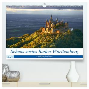 Sehenswertes Baden-Württemberg (hochwertiger Premium Wandkalender 2024 DIN A2 quer), Kunstdruck in Hochglanz von Leinemann,  www.ul-foto.com,  Ulrike