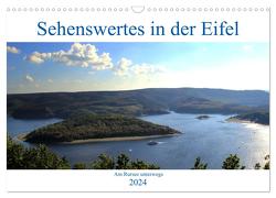 Sehenswertes in der Eifel – Am Rursee unterwegs (Wandkalender 2024 DIN A3 quer), CALVENDO Monatskalender von Klatt,  Arno