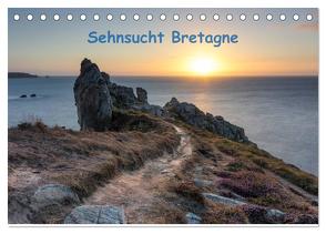 Sehnsucht Bretagne (Tischkalender 2024 DIN A5 quer), CALVENDO Monatskalender von Leicht,  Bernd