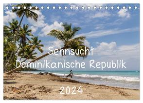 Sehnsucht Dominikanische Republik 2024 (Tischkalender 2024 DIN A5 quer), CALVENDO Monatskalender von Bleck,  Jamao al Norte,  Nicole