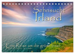 Sehnsucht Irland – Éire (Tischkalender 2024 DIN A5 quer), CALVENDO Monatskalender von Sattler,  Stefan