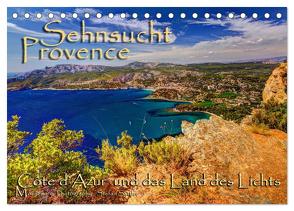 Sehnsucht Provence – Land des Lichts (Tischkalender 2024 DIN A5 quer), CALVENDO Monatskalender von Sattler,  Stefan