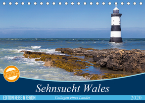 Sehnsucht Wales – Collagen eines Landes (Tischkalender 2020 DIN A5 quer) von Mr.Mooseman, Sattler,  Stefan