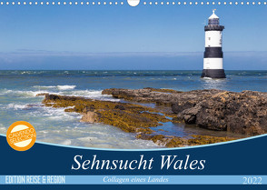 Sehnsucht Wales – Collagen eines Landes (Wandkalender 2022 DIN A3 quer) von Mr.Mooseman, Sattler,  Stefan