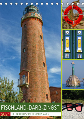 Sehnsuchtsort Fischland-Darß-Zingst (Tischkalender 2024 DIN A5 hoch), CALVENDO Monatskalender von Felix,  Holger