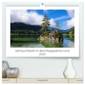 Sehnsuchtsorte im Berchtesgadener Land (hochwertiger Premium Wandkalender 2024 DIN A2 quer), Kunstdruck in Hochglanz von Hoffmann,  Heike