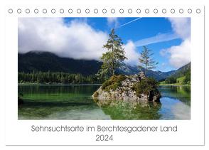 Sehnsuchtsorte im Berchtesgadener Land (Tischkalender 2024 DIN A5 quer), CALVENDO Monatskalender von Hoffmann,  Heike