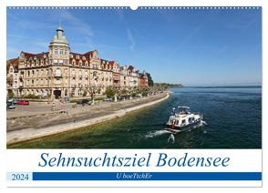 Sehnsuchtsziel Bodensee (Wandkalender 2024 DIN A2 quer), CALVENDO Monatskalender von boeTtchEr,  U