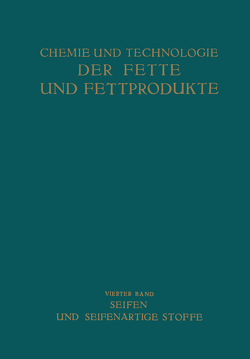 Seifen und Seifenartige Stoffe von Schönfeld,  Heinrich