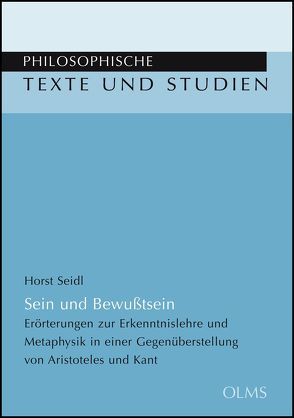 Sein und Bewußtsein von Seidl,  Horst