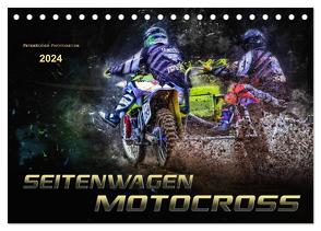 Seitenwagen Motocross (Tischkalender 2024 DIN A5 quer), CALVENDO Monatskalender von Roder,  Peter