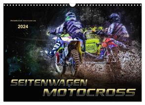 Seitenwagen Motocross (Wandkalender 2024 DIN A3 quer), CALVENDO Monatskalender von Roder,  Peter